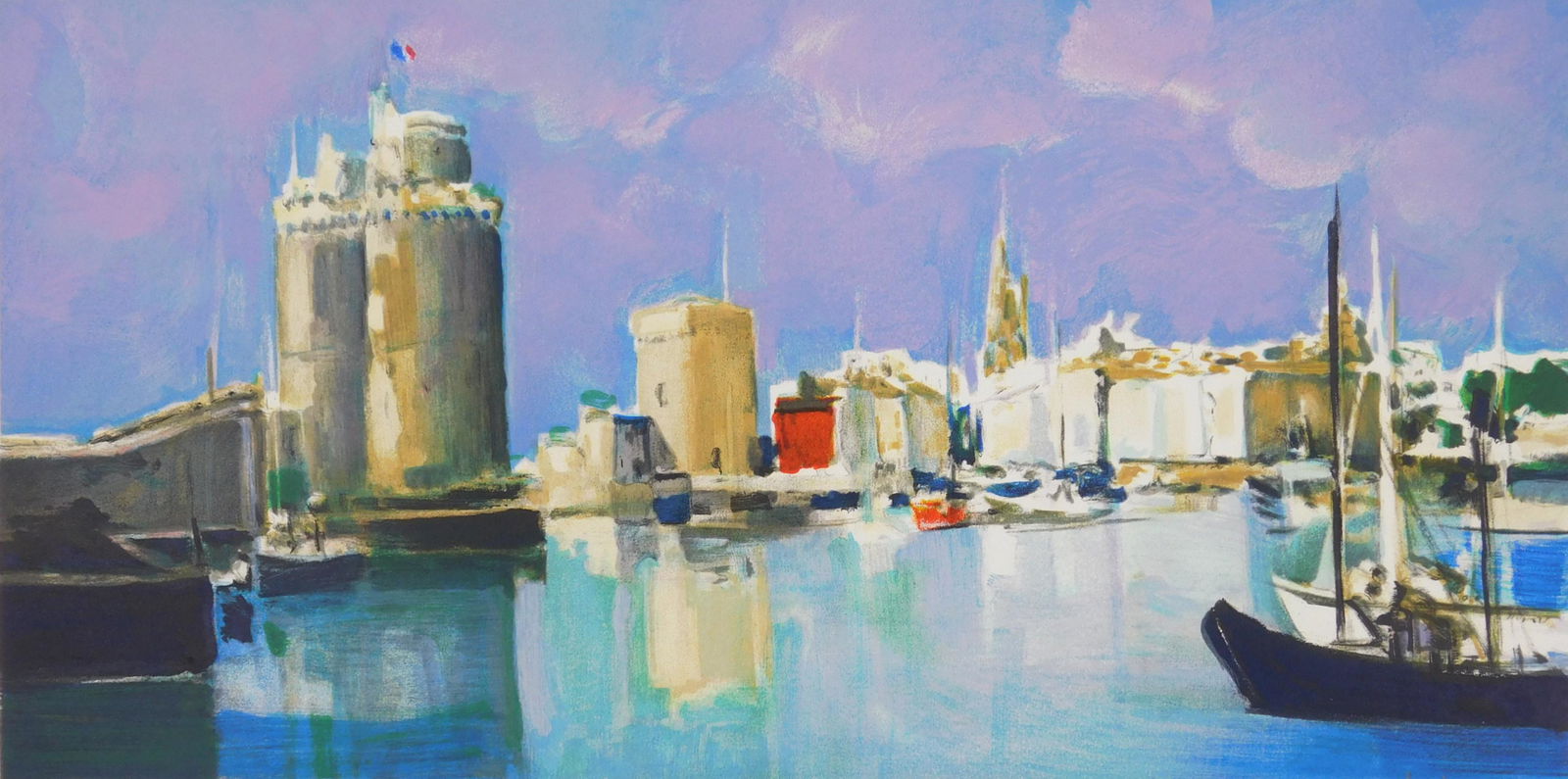 Marcel Mouly lithograph (1 of 5)