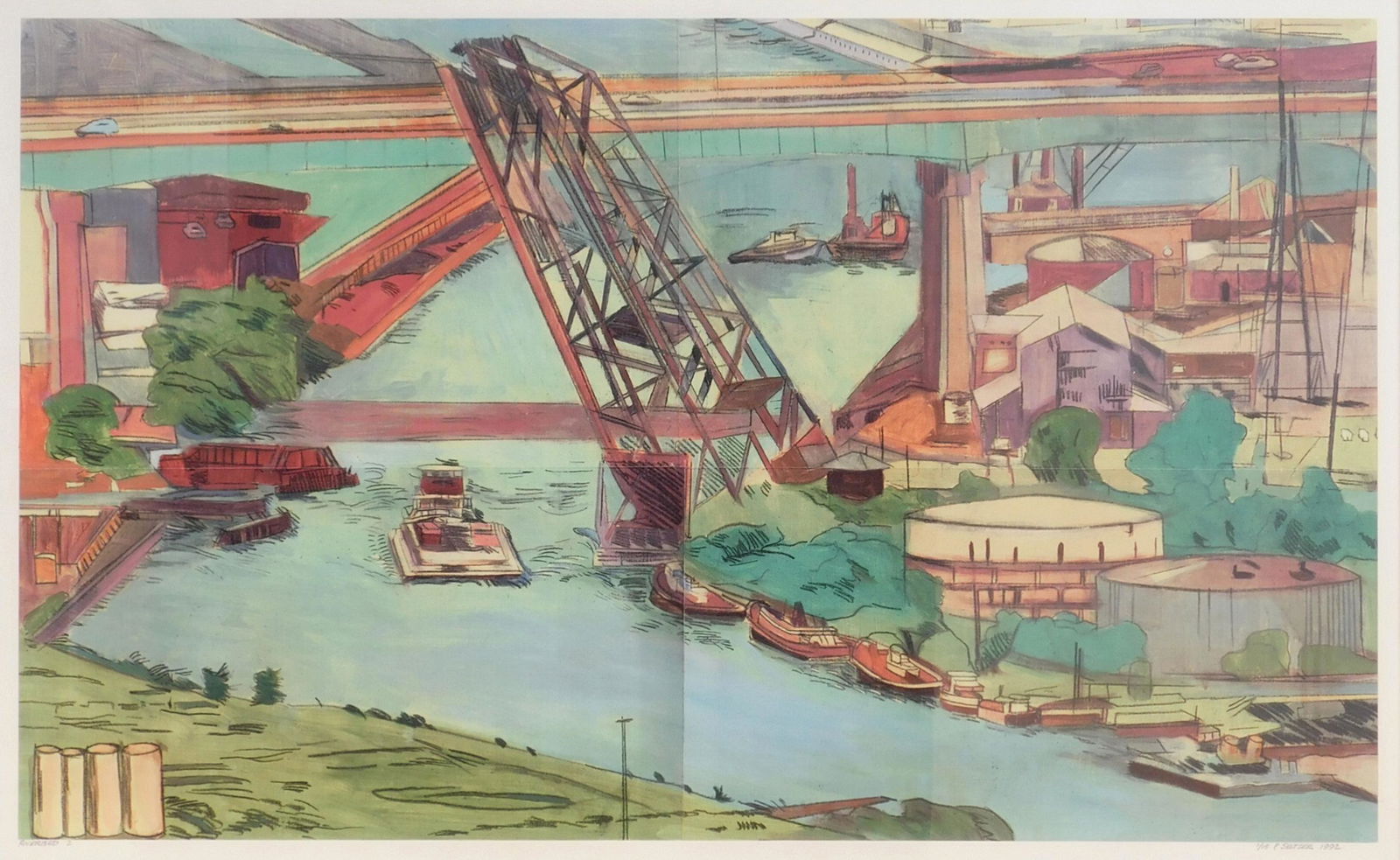 Phyllis Seltzer hear transfer print (1 of 3)