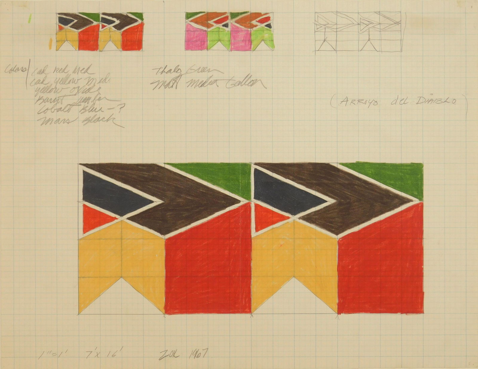 Larry Zox drawing (1 of 4)