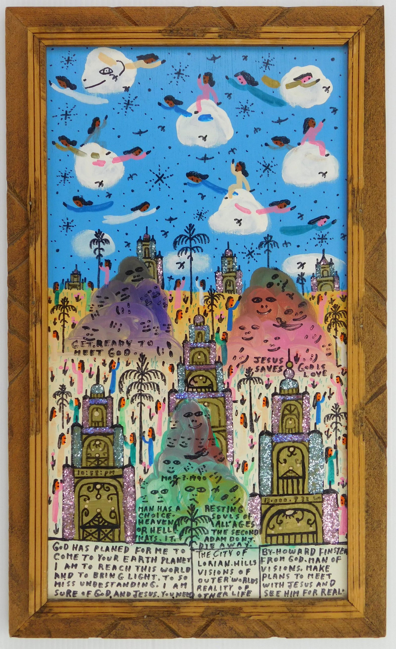 Howard Finster paint and marker (1 of 5)