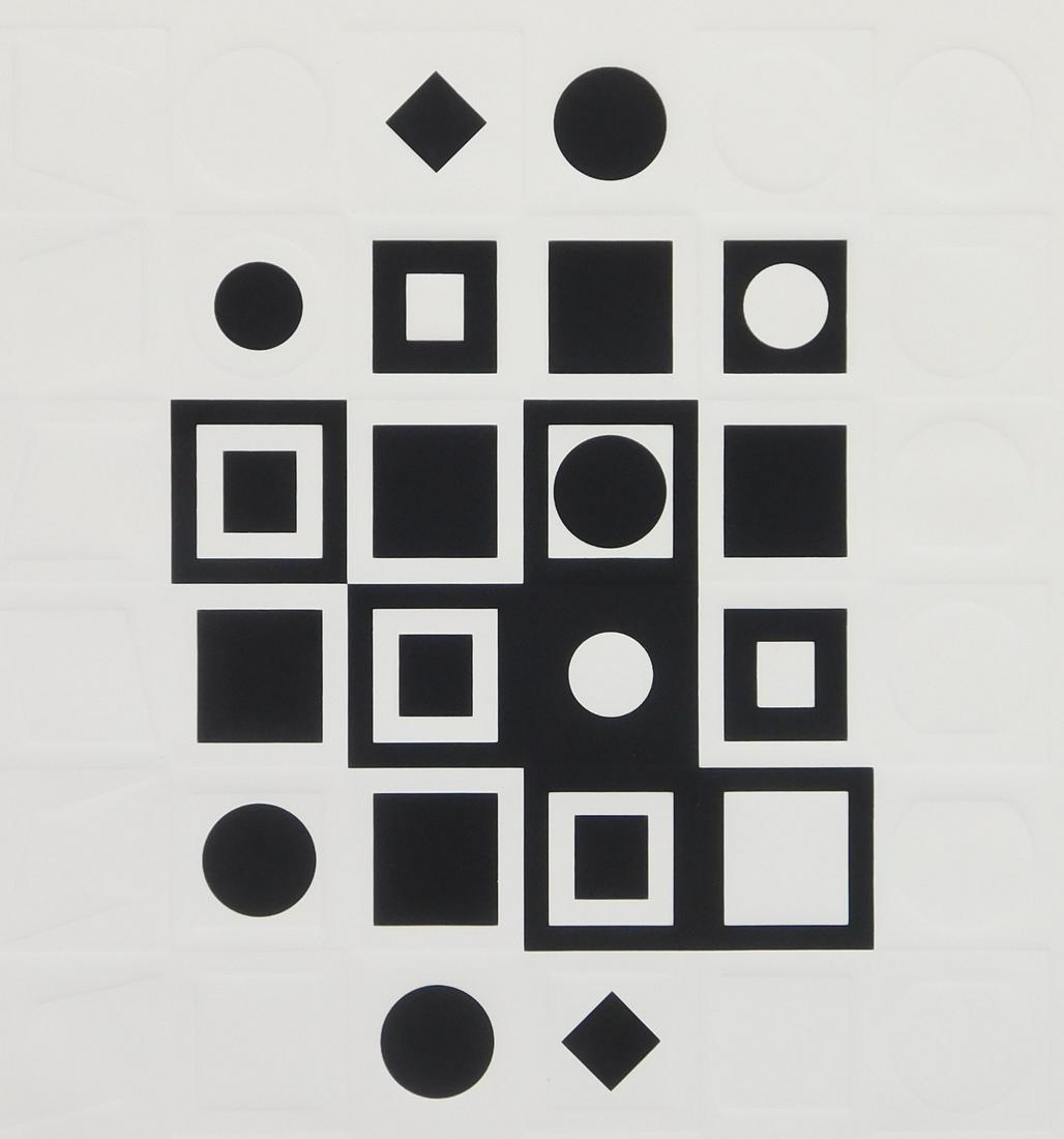 Victor Vasarely silkscreen (1 of 4)