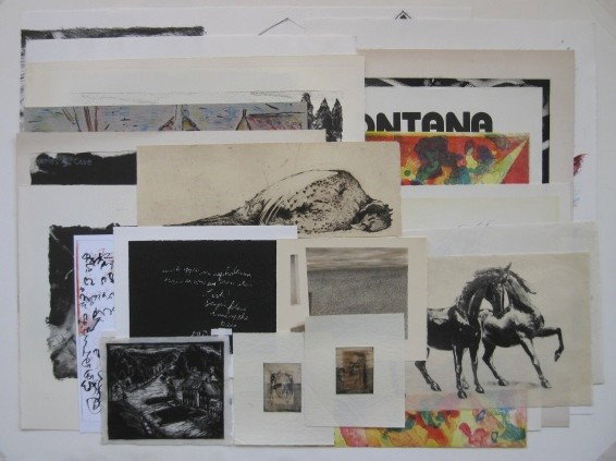 20 Contemporary prints: 20 Contemporary prints: C. King- Hens- lithograph in colors, 1977; J. Henry- ''The Reach''- lithograph in colors; V. Wey- ''Shelter Vessel Transformation''- lithograph, 1998; J. Clemens- Portrait Stud