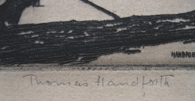 Thomas Handforth etching - 2
