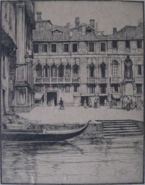 Andre Smith etching