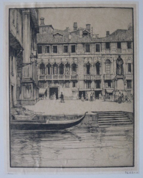 Andre Smith etching - 2