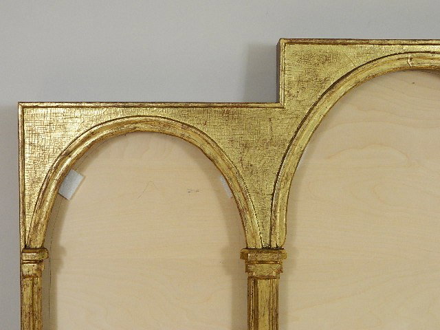 Triptych panel frame - 2