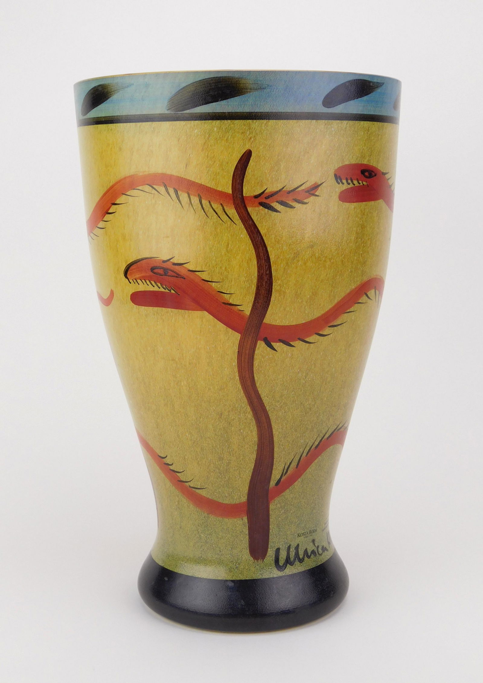 Kosta Boda Large Vase, Ulrica Hydman-Vallien (1 of 7)