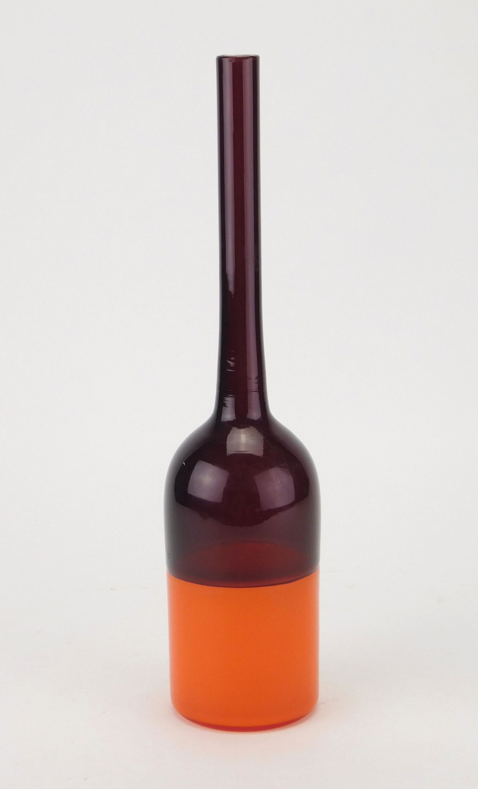 Italian glass bud vase (1 of 4)