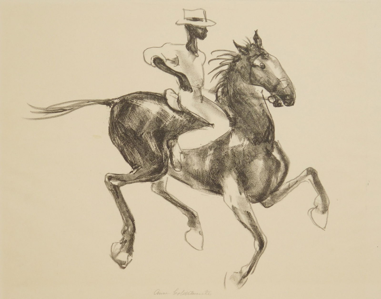 Anne Goldthwaite Lithograph Auction