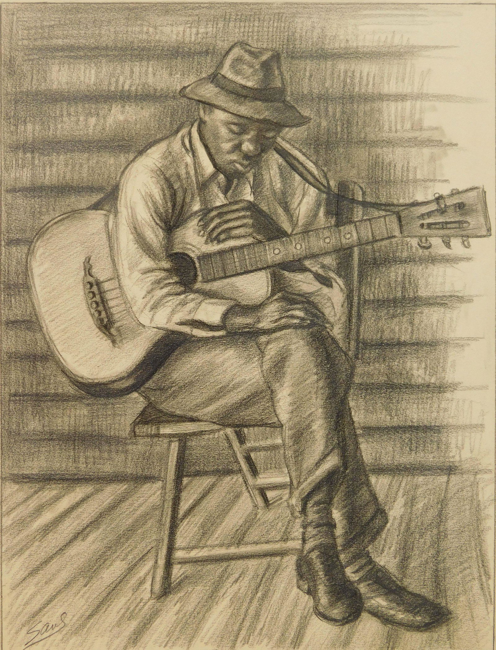 Saul Kovner drawing (1 of 5)