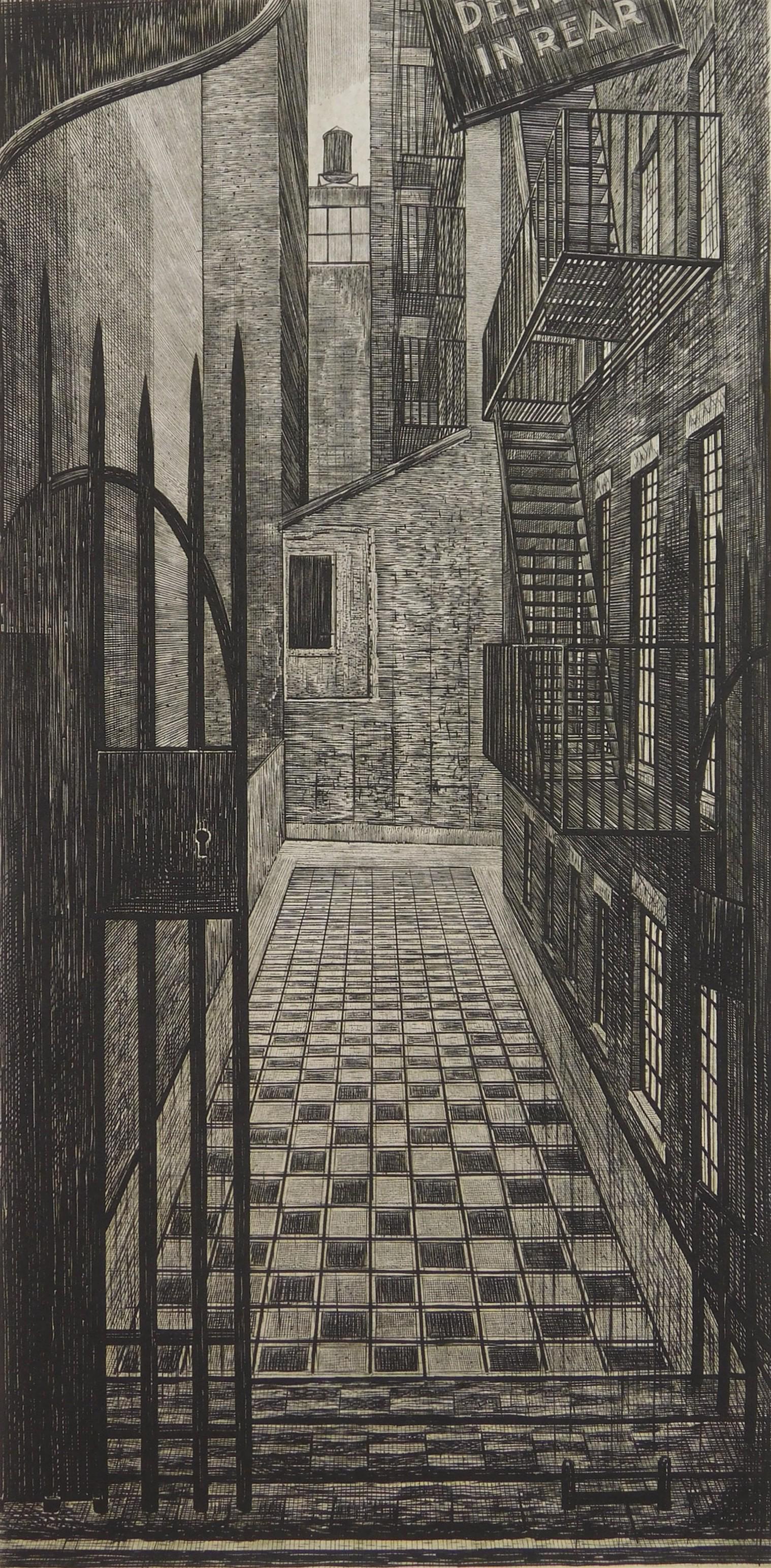 Armin Landeck engraving (1 of 4)