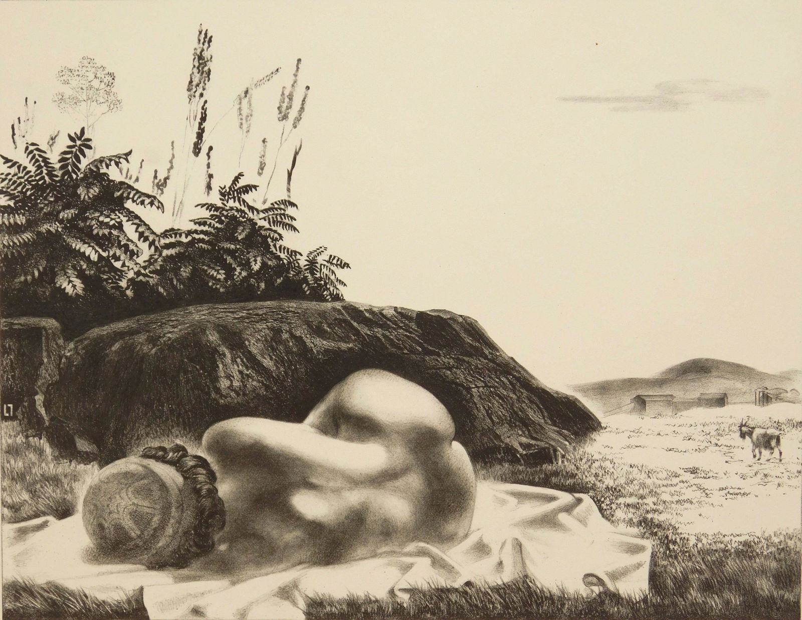 Louis Lozowick lithograph (1 of 4)