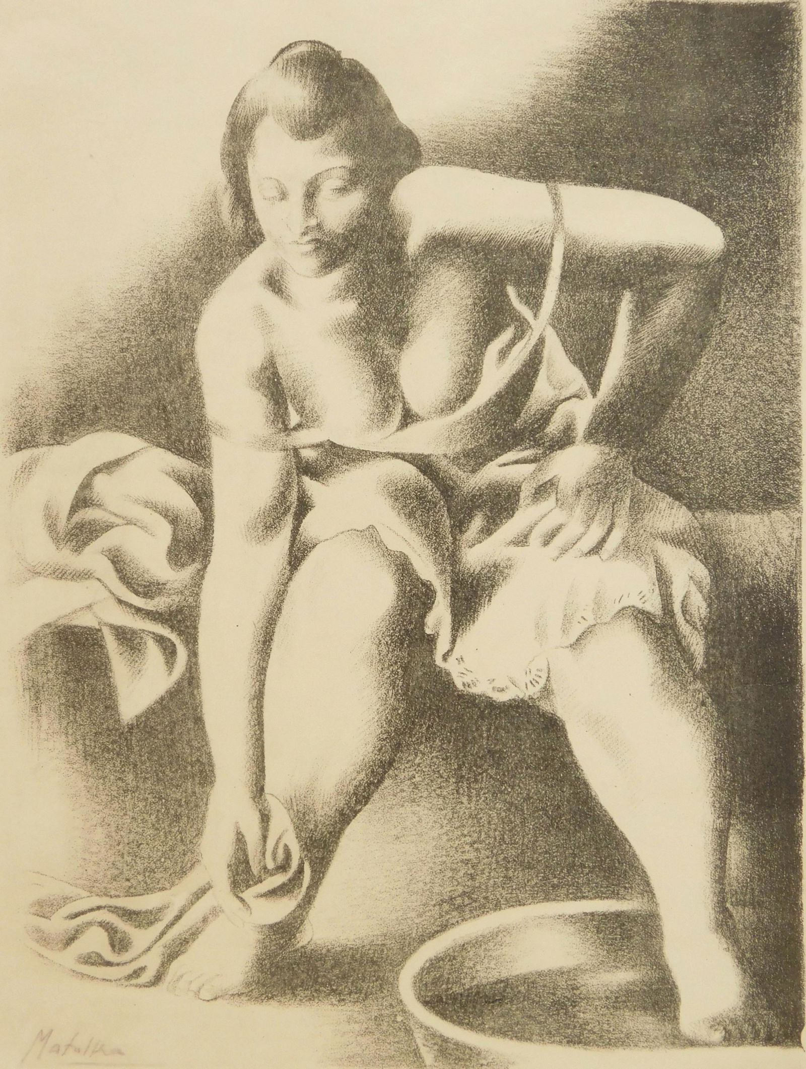 Jan Matulka lithograph (1 of 7)