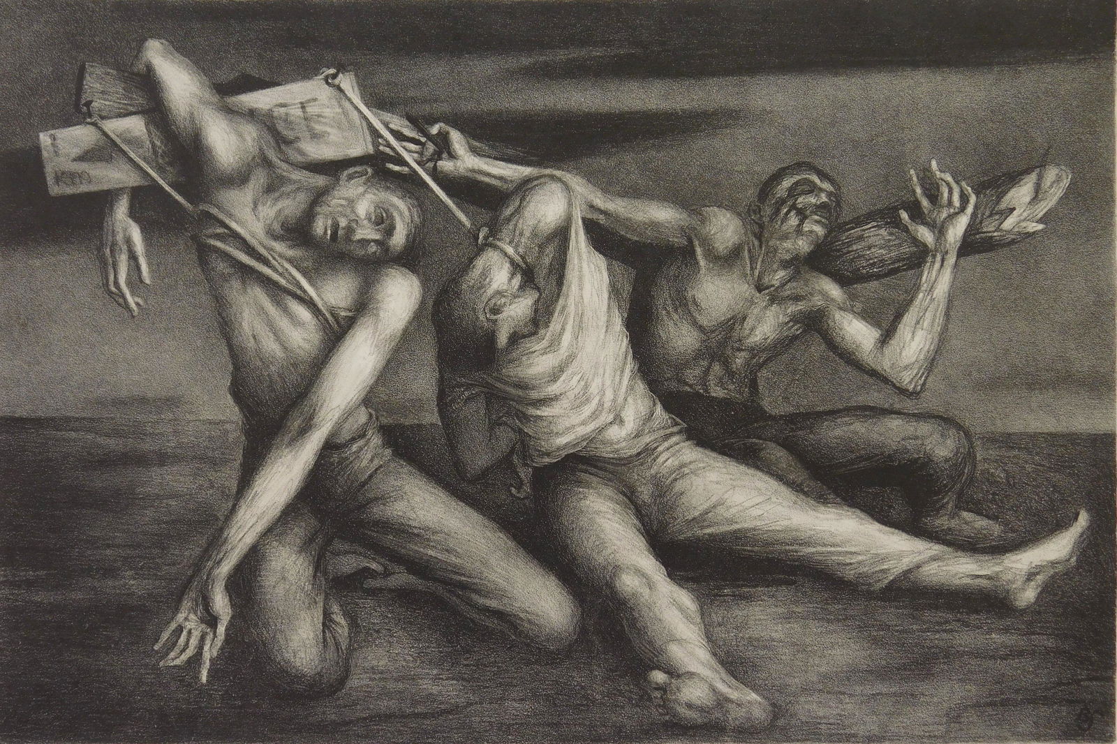 Benton Spruance lithograph (1 of 4)