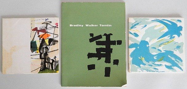 6 European artists exhibition catalogs: 6 European artists exhibition catalogs- 1.''Lee Gatch: Recent Paintings''. New York, World House Galleries, 1958 2. ''Ivon Hitchins: The Warnford Water Series and Five Other Paintings''. London, The W