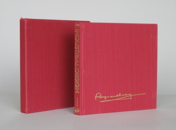 Raymond Loewy- Industrial Design: Loewy, Raymond- Industrial Design- The Overlook Press: Woodstock, New York, 1979, signed, dated and numbered 3/250 in pen, red linen square folio together with a portfolio of 4 chromolithographs after