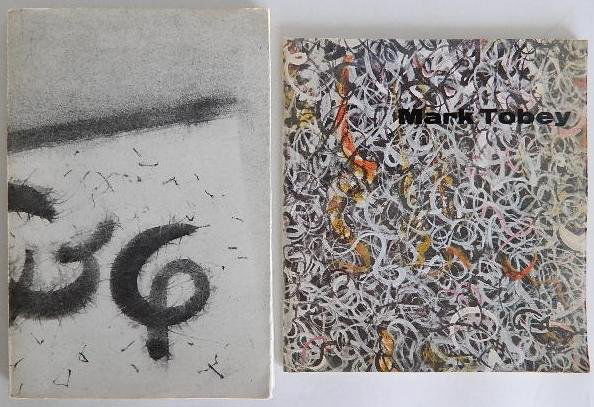 2 Mark Tobey exhibition catalogs: 2 Mark Tobey exhibition catalogs- 1. ''Mark Tobey''. Basel, Galerie Beyerler, 1961 2. ''Retrospective Mark Tobey''. Paris, Musee des Arts Decoratifs, 1961