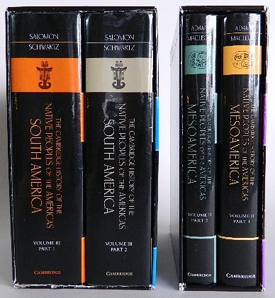 History of Native People of Americas: 4 books on the History of the Native Peoples of the Americas- Adams, Richard E. W. ''The Cambridge History of the Native Peoples of the Americas: Mesoamerica''. Cambridge, Cambridge University Press, 