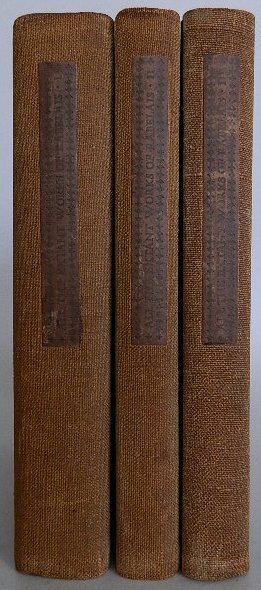 S. Putnam- Francois Rabelais- 3 vols.: Putnam, Samuel- ''All the Extant works of Francois Rabelais: An American Translation With a Critical Text Variant Readings. and Drawings Attributed to Rabelais'' (3 volumes), New York: Covici Friede, 