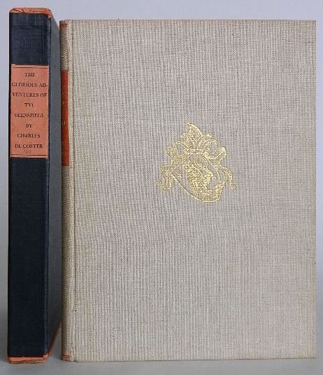 2 Limited Edition Club books 1934: 2 Limited Edition Club books 1934- 1. De Coster, Charles- The Glorious Adventures of Tyl Ulenspiegl- 1934, #768/1500. Signed by Illustrator, Richard Floethe. 278 pp, color illustrations, covers natura