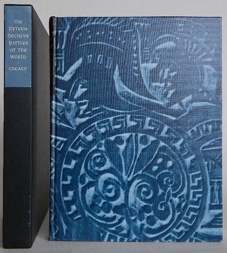 Creasy- Fifteen Decisive Battles of World- LEC: Creasy, Edward- ''The Fifteen Decisive Battles of The World''- Limited Editions Club, 1969, introduction by Hanson Baldwin with 15 multi color woodcuts and 14 black and white woodcuts by Joseph Domjan