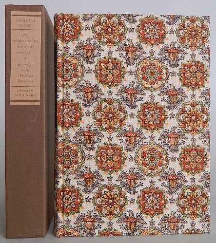 Edmund Burke- Conciliation with the Colonies: Burke, Edmund- ''On Conciliation with the Colonies''- Limited Edition Club, Stine hour Press, 1975 with cloth designed cover and illustrations by Lynn Ward. Also signed by Lynn Ward. #1826/2000