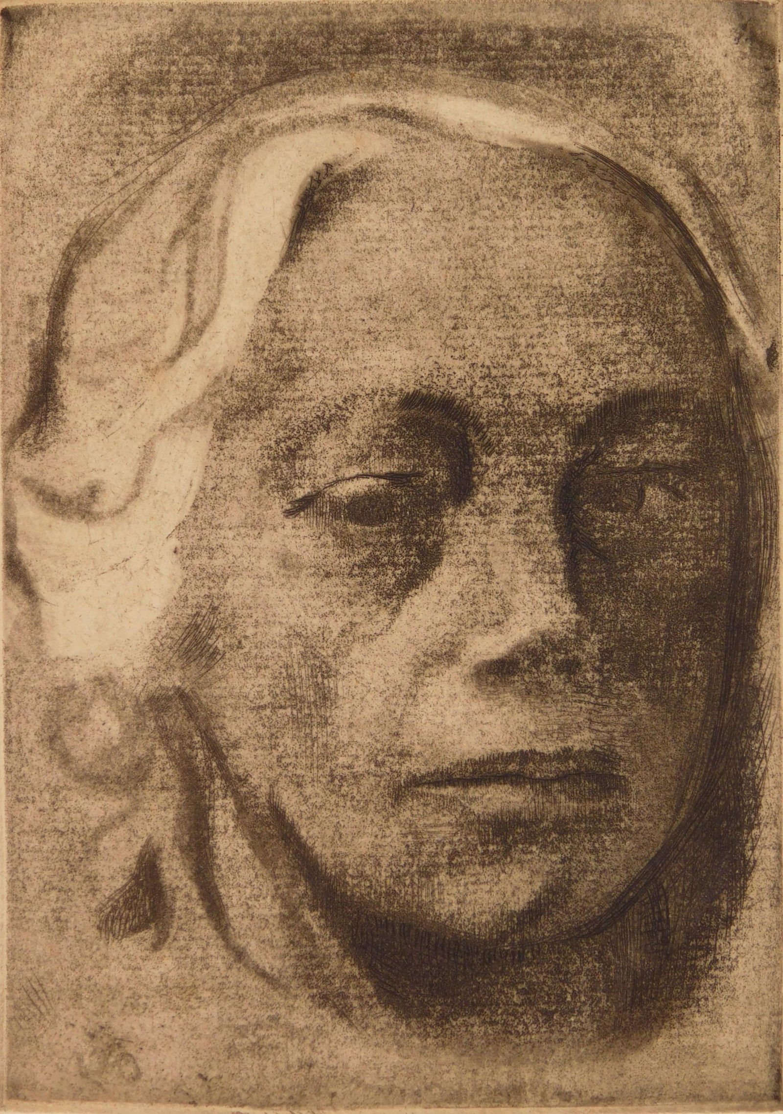 Kathe Kollwitz etching (1 of 3)