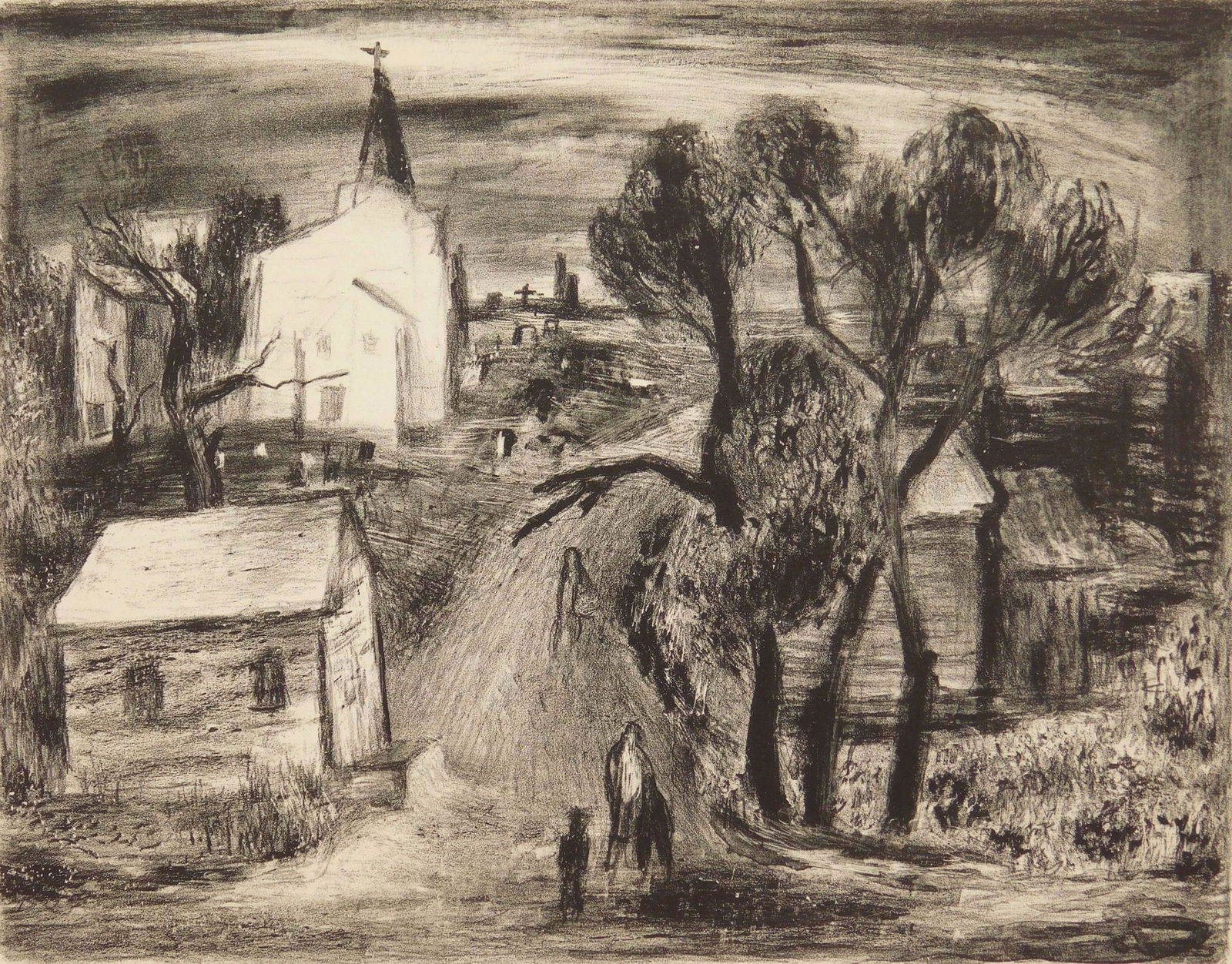 Will Barnet lithograph: Will Barnet (1911-2012) &n