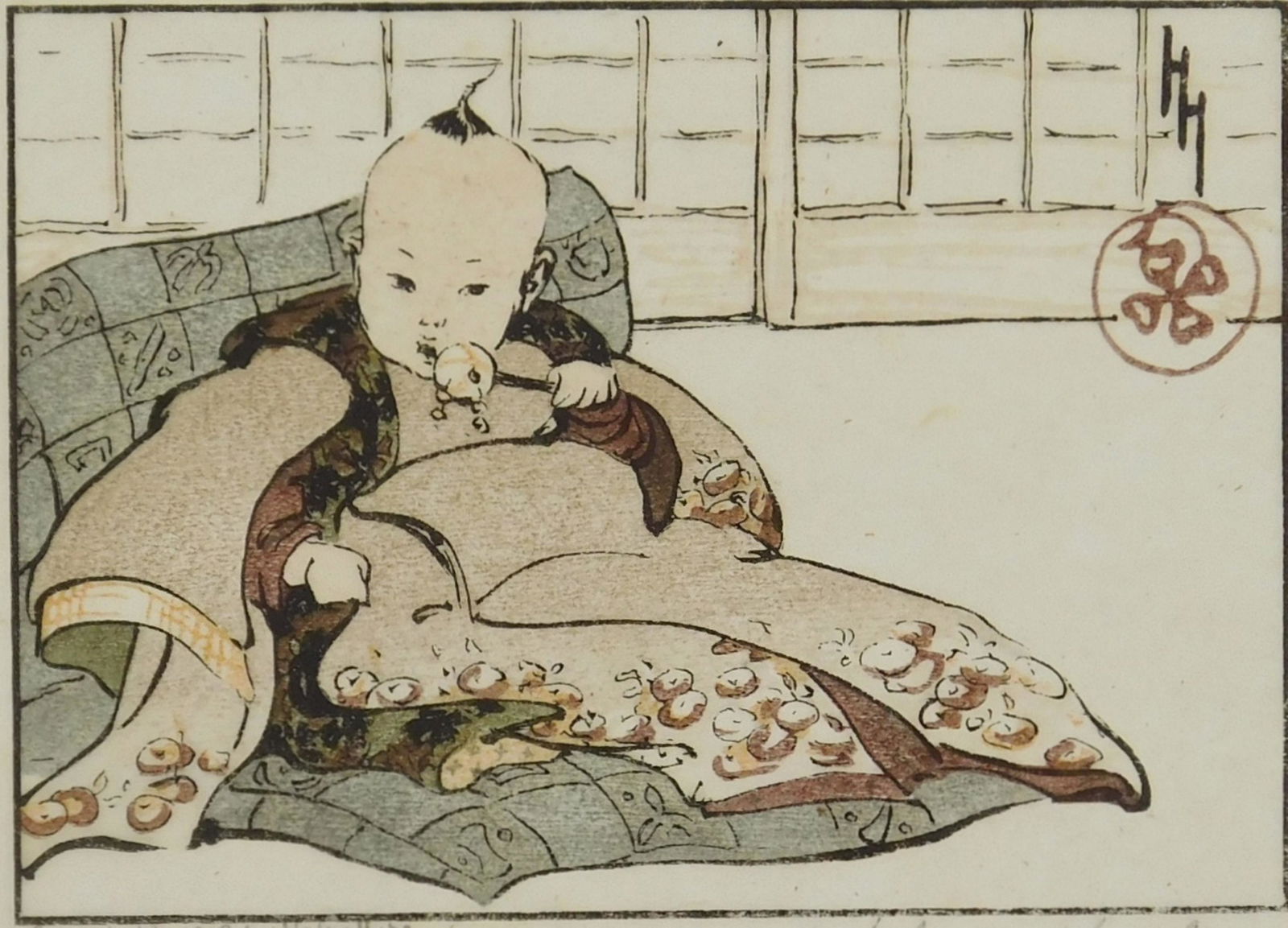 Helen Hyde woodcut (1 of 4)