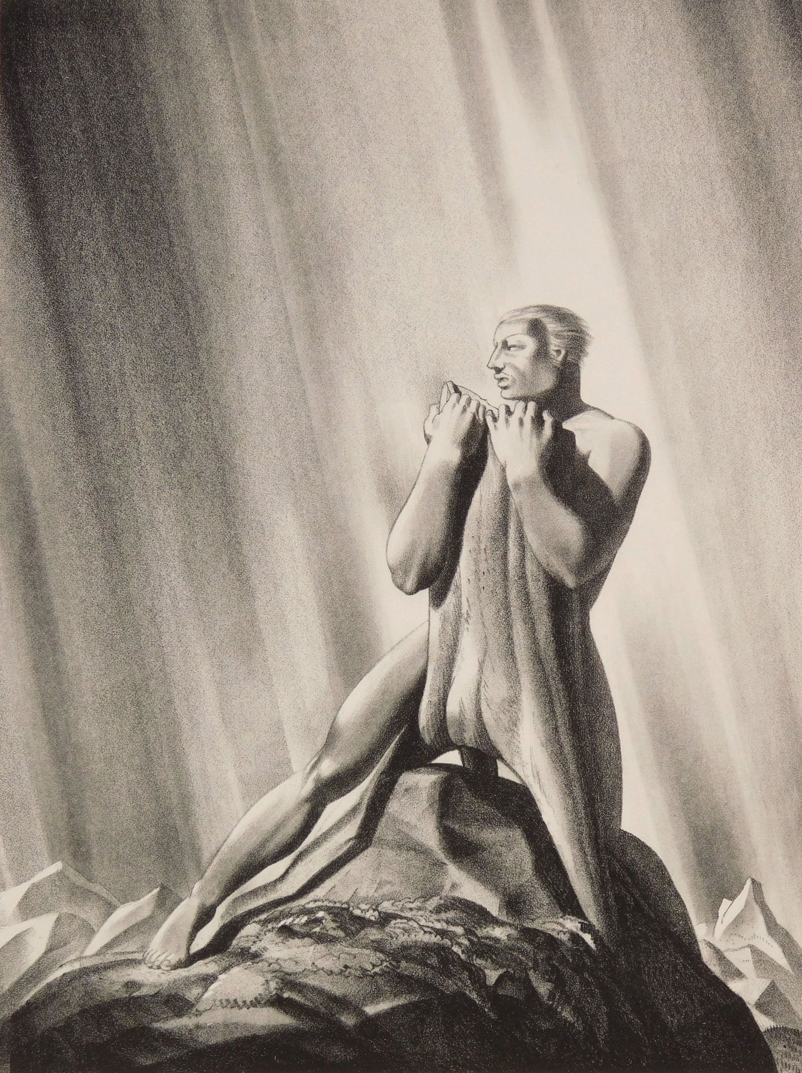 Rockwell Kent lithograph (1 of 4)