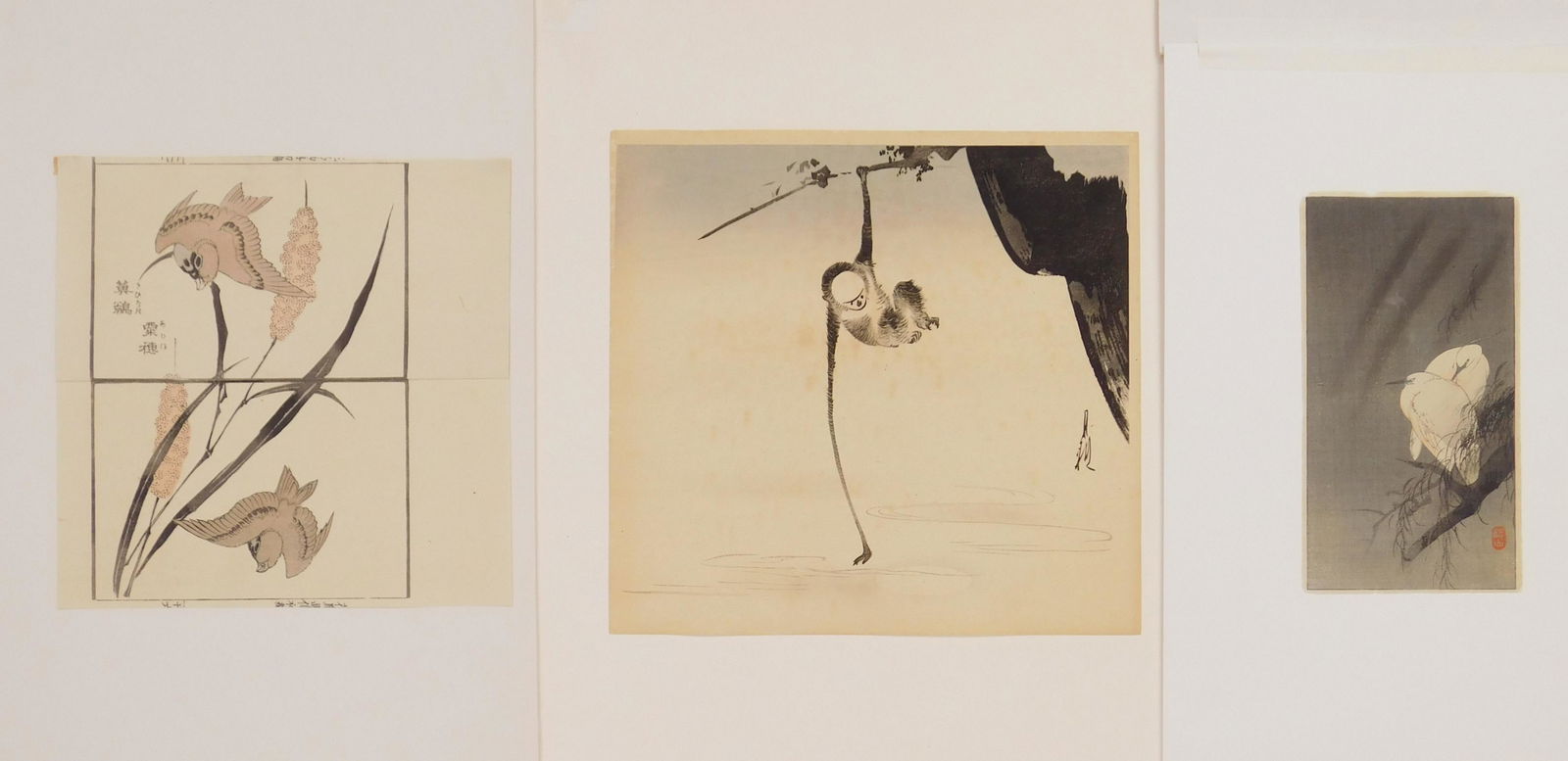 3 Japanese woodblocks (1 of 4)