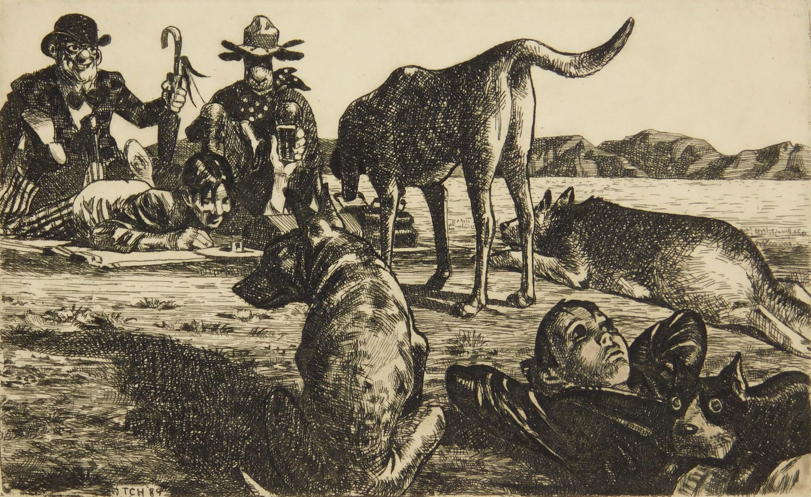 David Itchkawich etching (1 of 4)