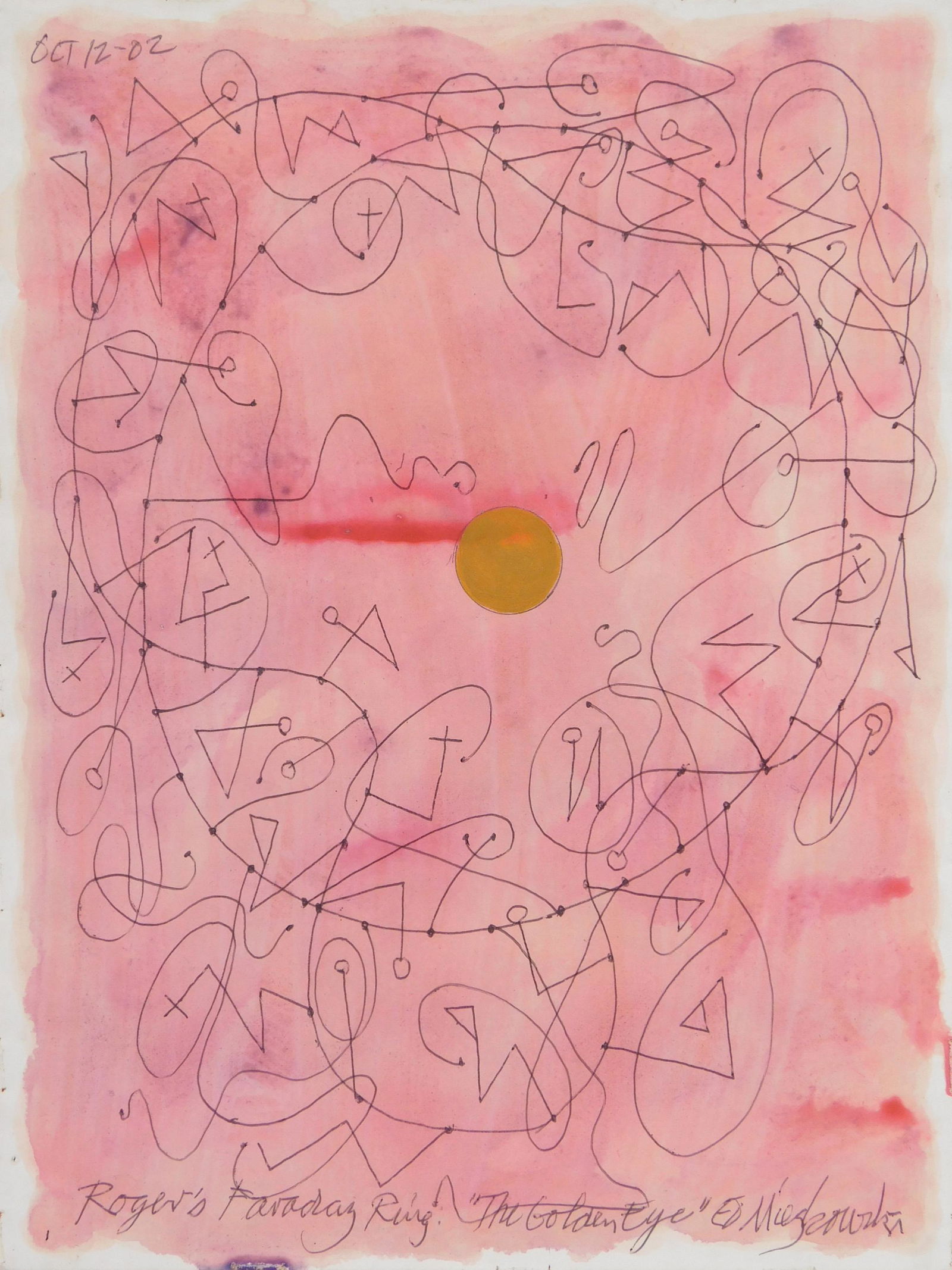 Edwin Mieczkowski watercolor and ball point pen (1 of 4)