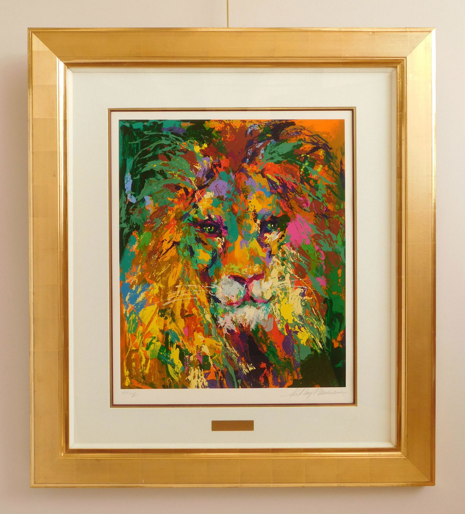 LeRoy Neiman silkscreen (1 of 3)