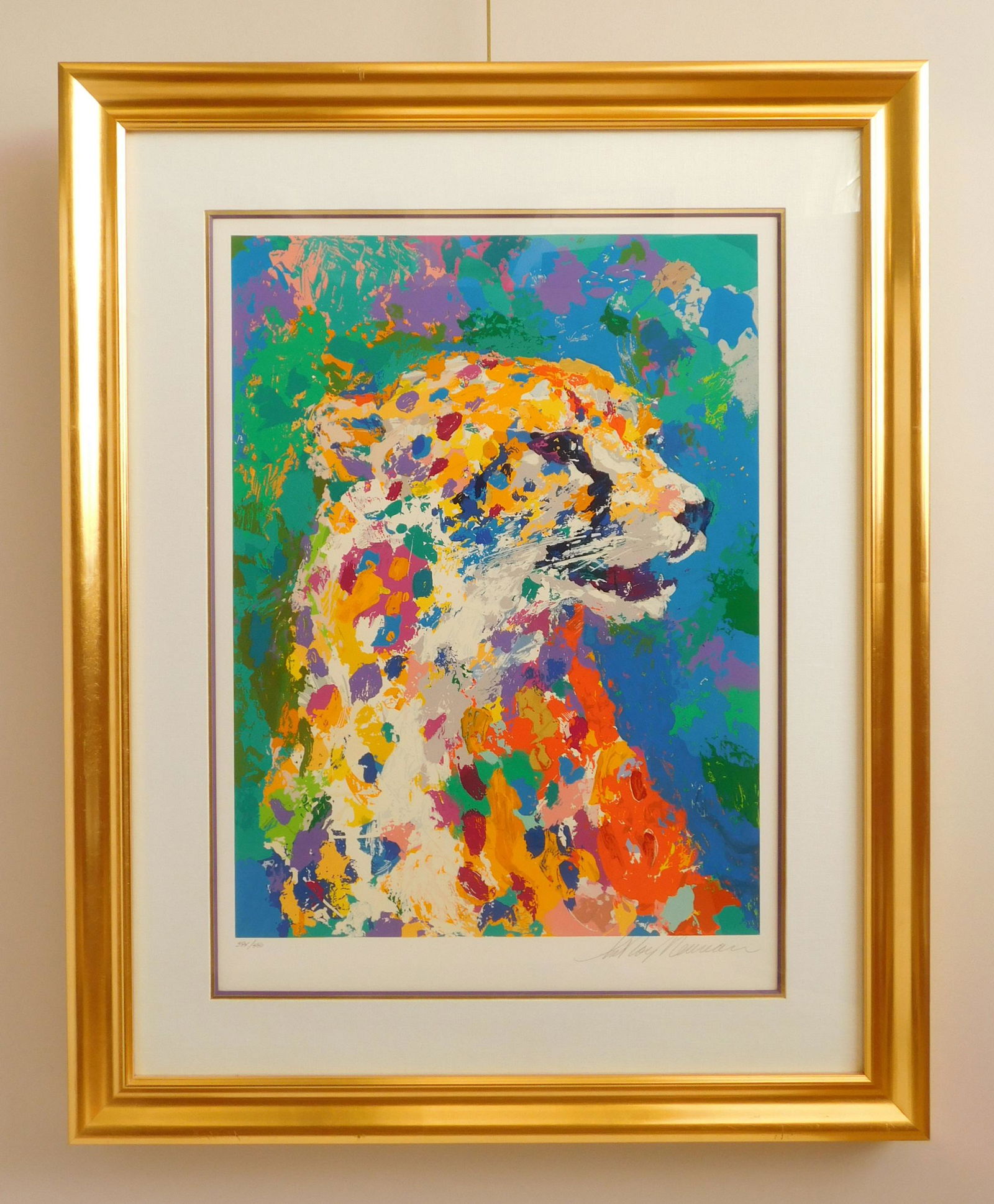 LeRoy Neiman silkscreen (1 of 3)