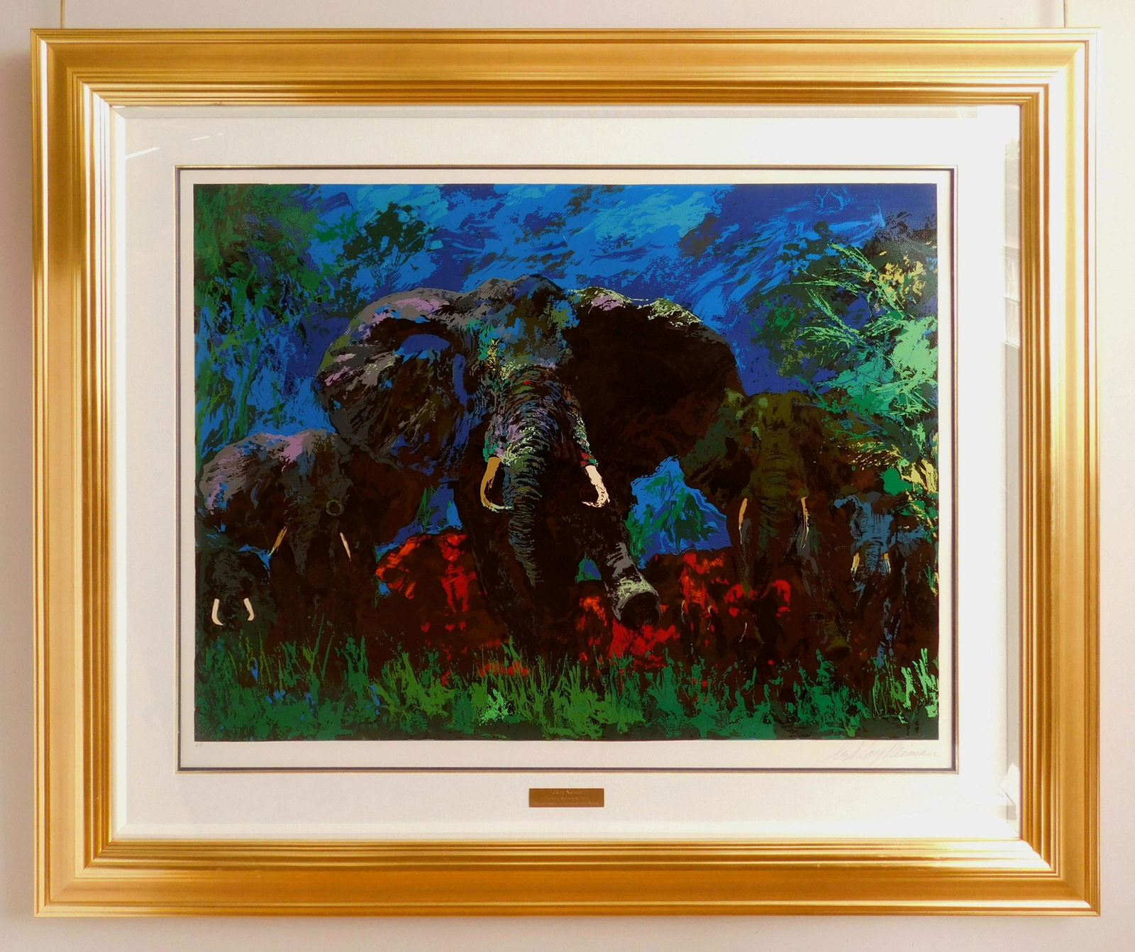 LeRoy Neiman silkscreen (1 of 3)