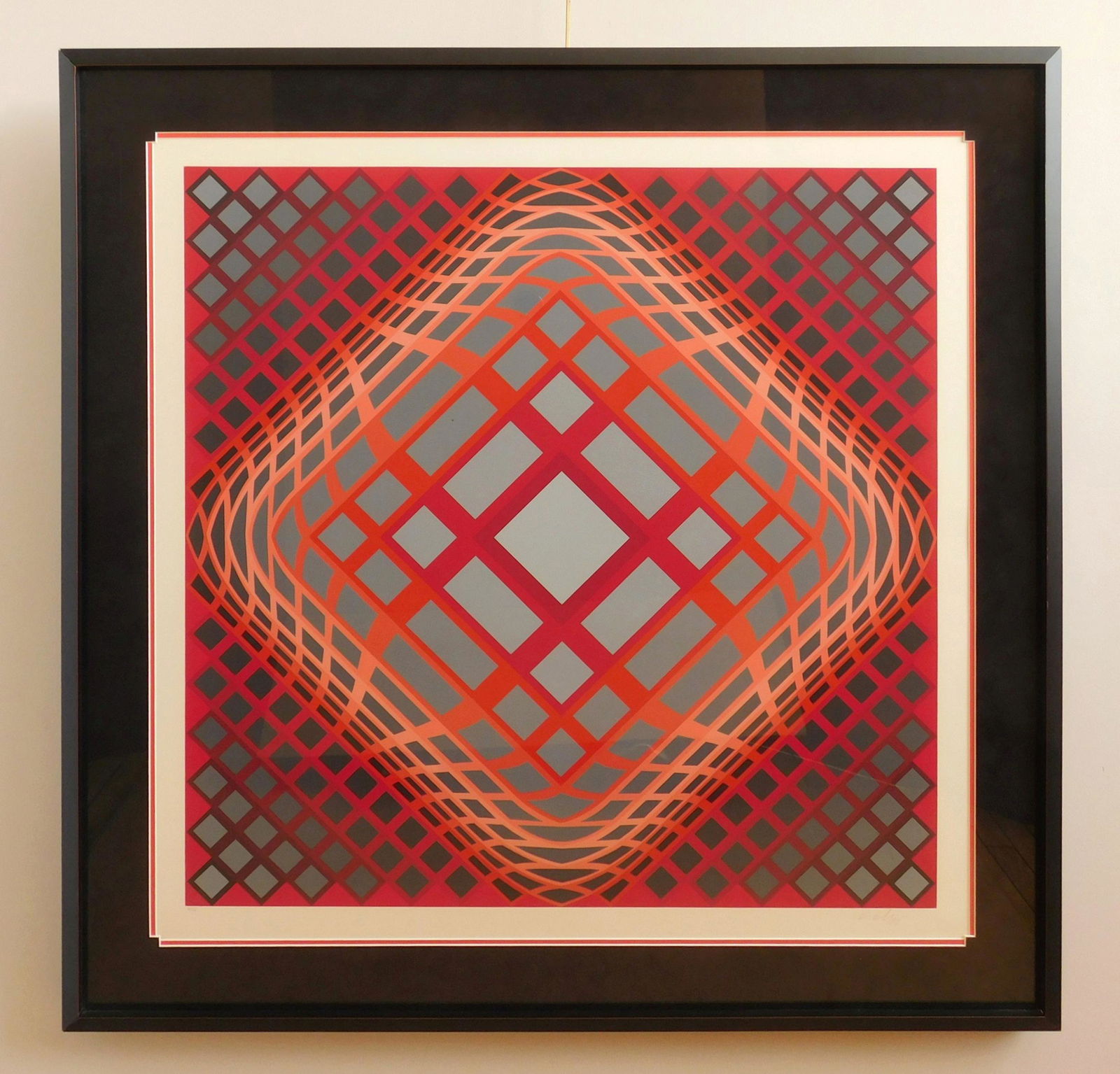 Victor Vasarely silkscreen (1 of 3)