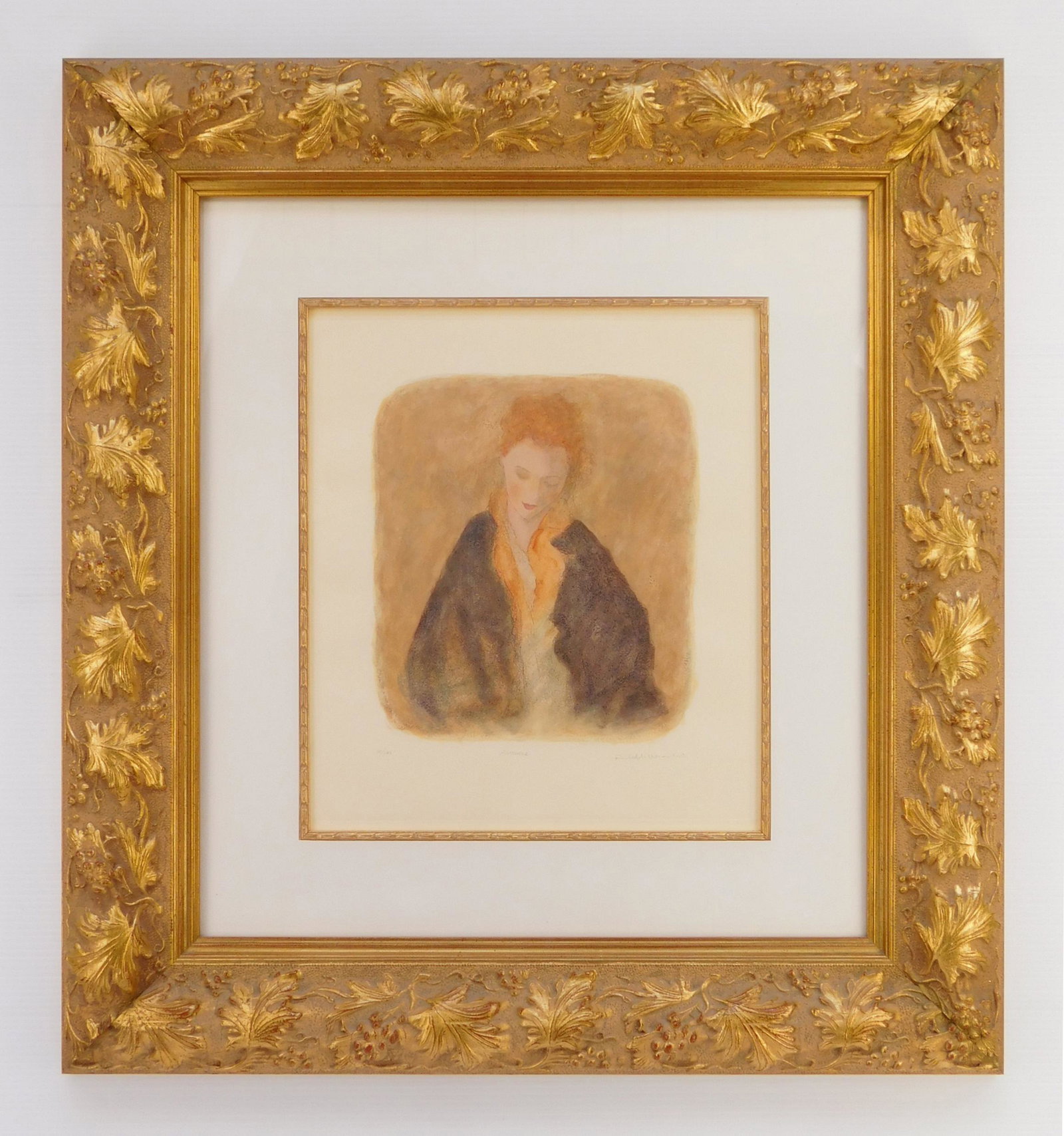 Roy Fairchild- Woodward lithograph: Roy Fairchild- Woodward (British 1953- ) Florence 