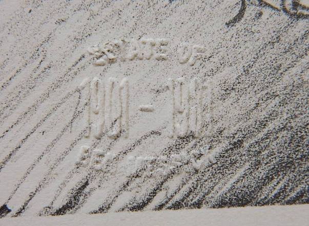 Ben Messick lithograph - 4