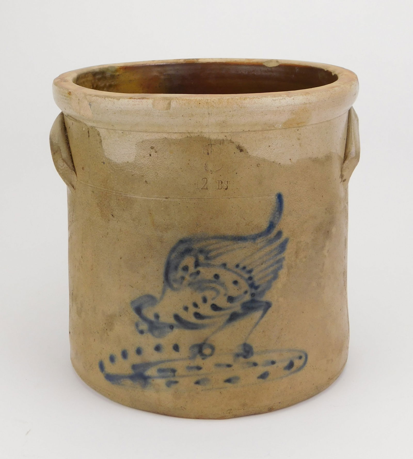 3 Gallon stoneware crock (1 of 7)