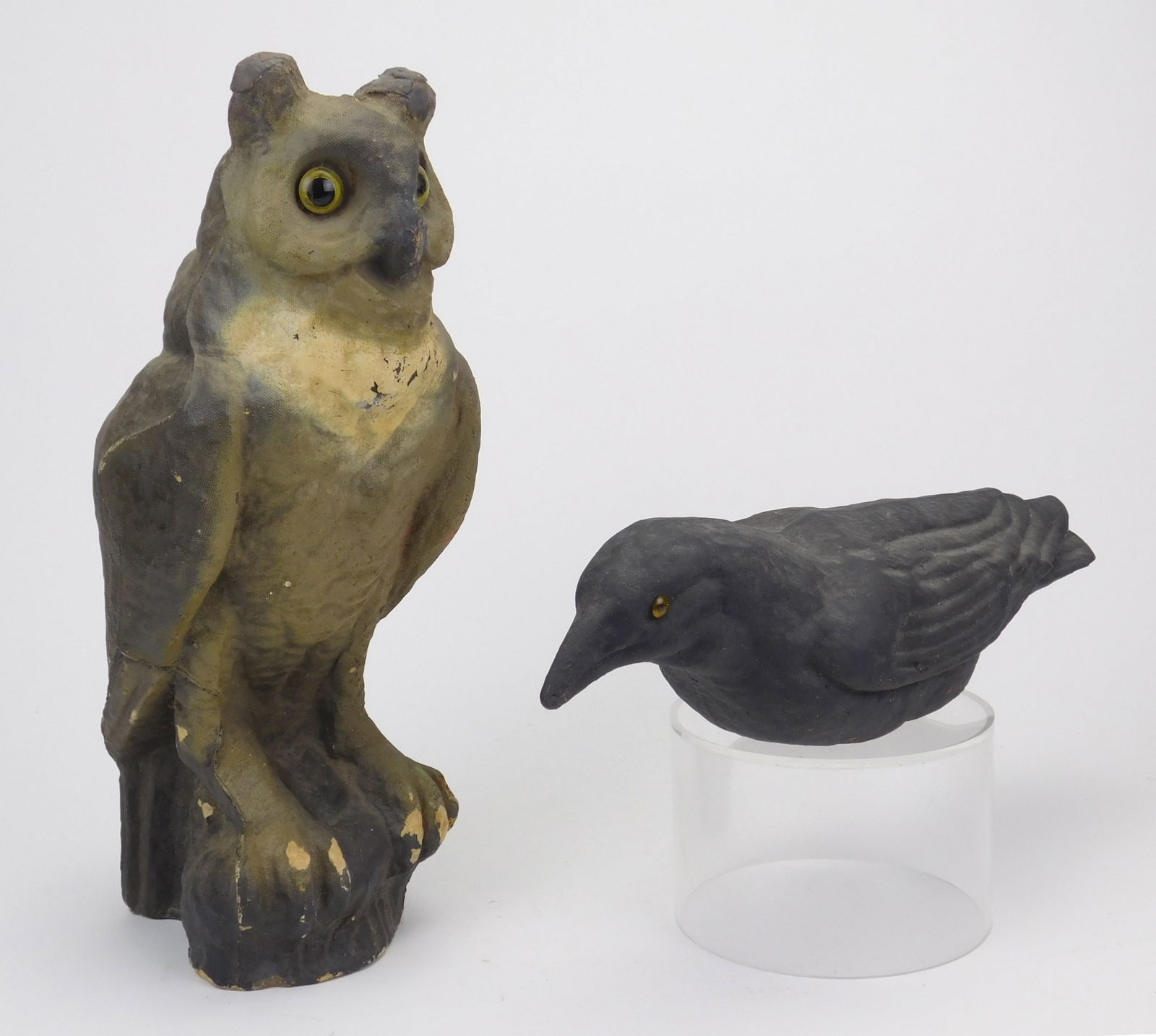 2 Paper mache decoys (1 of 9)