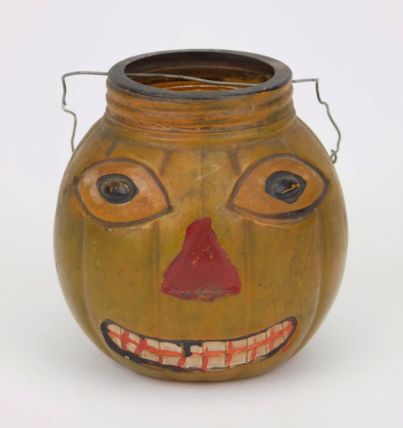 Early Halloween glass candy container (1 of 5)