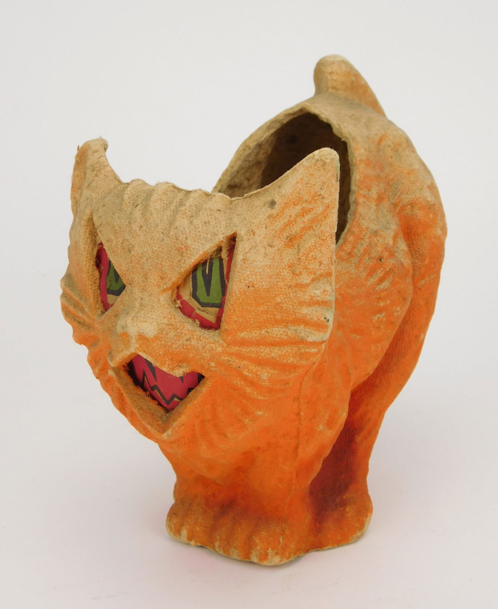 Cat Molded Pulp Paper Halloween Lantern (1 of 5)