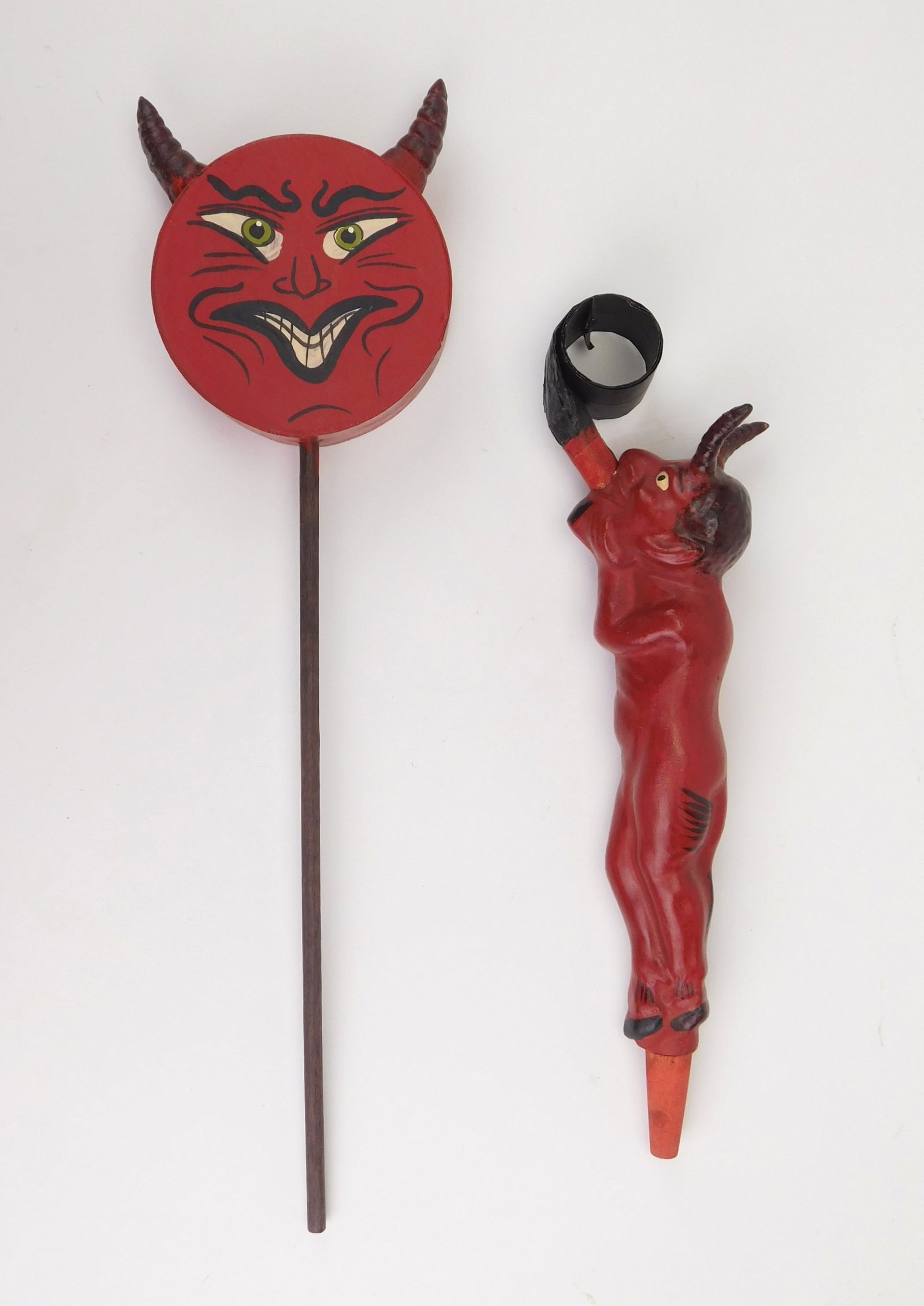 2 Halloween devil noise makers (1 of 4)