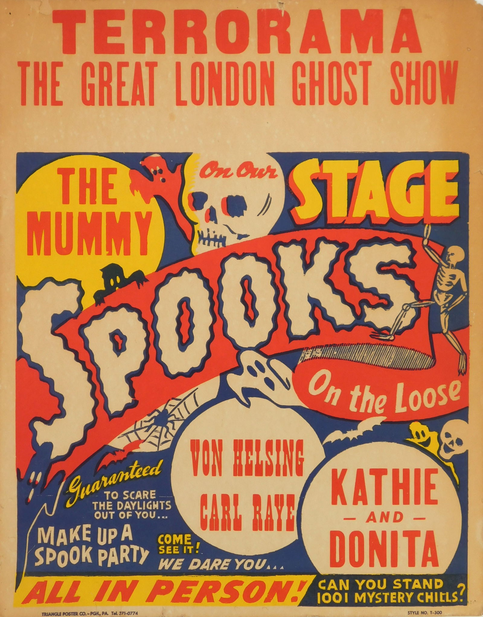 Poster- Terrorama- The Great London Ghost Show (1 of 6)