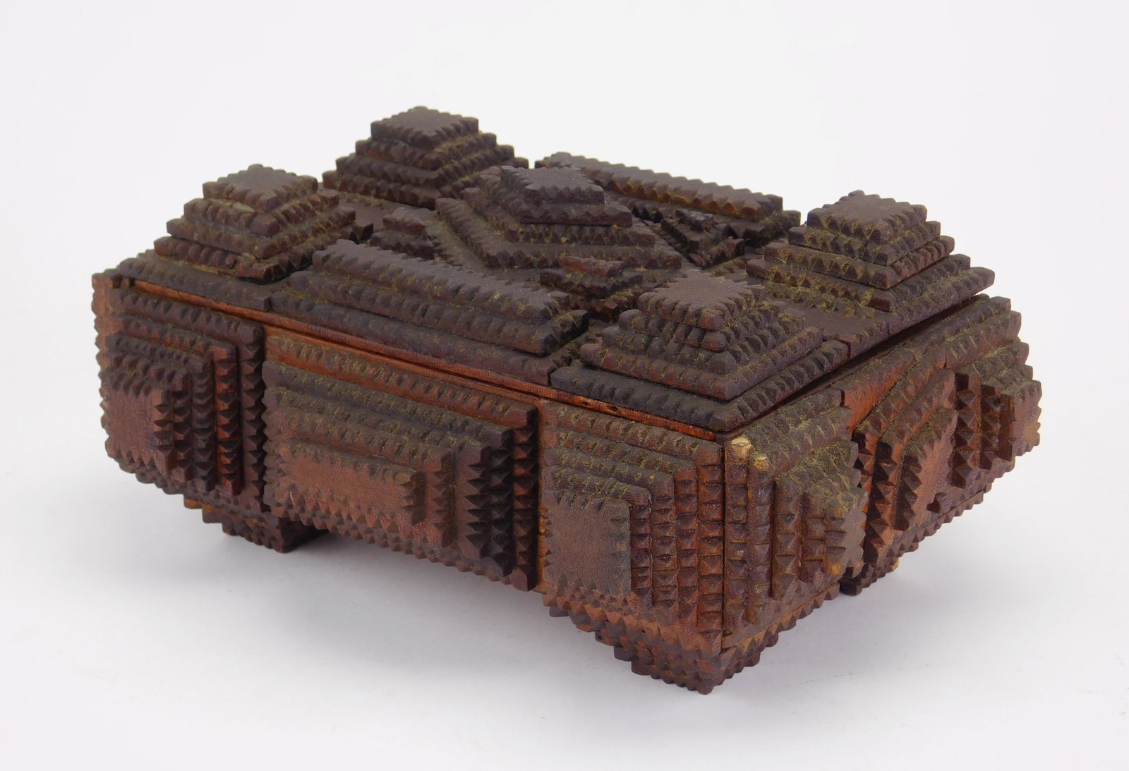 Tramp Art box (1 of 3)