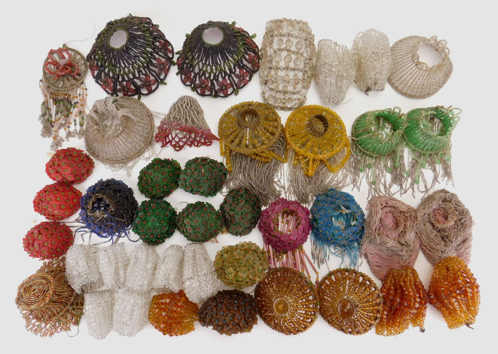 Large assortment of beaded shades (1 of 6)