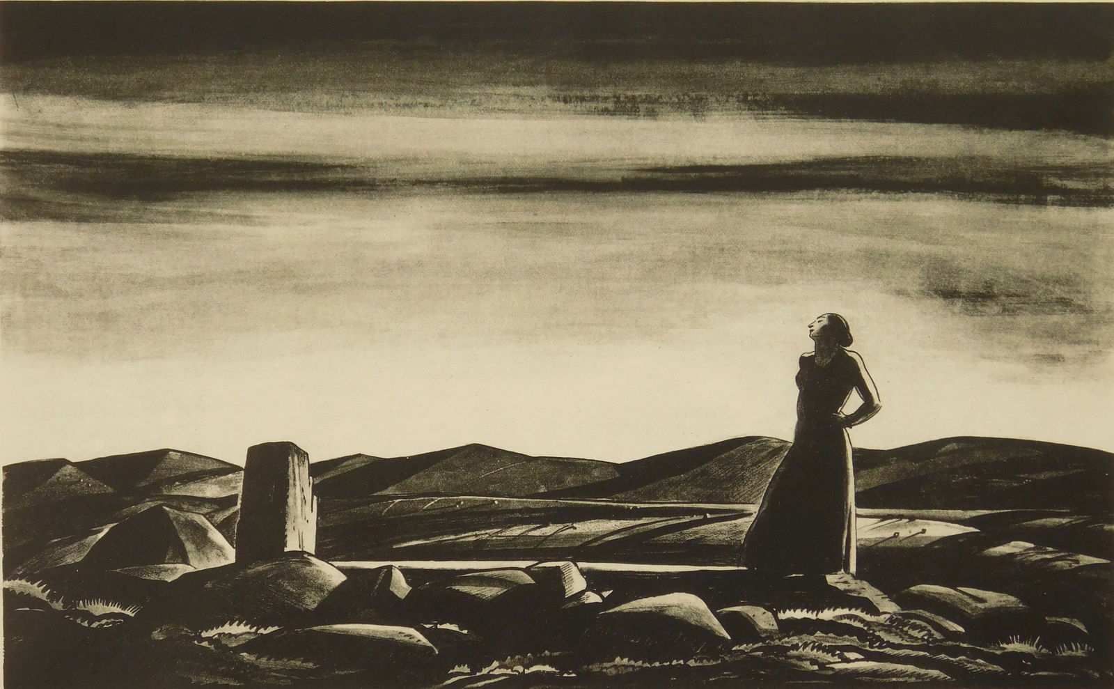 Rockwell Kent lithograph (1 of 4)