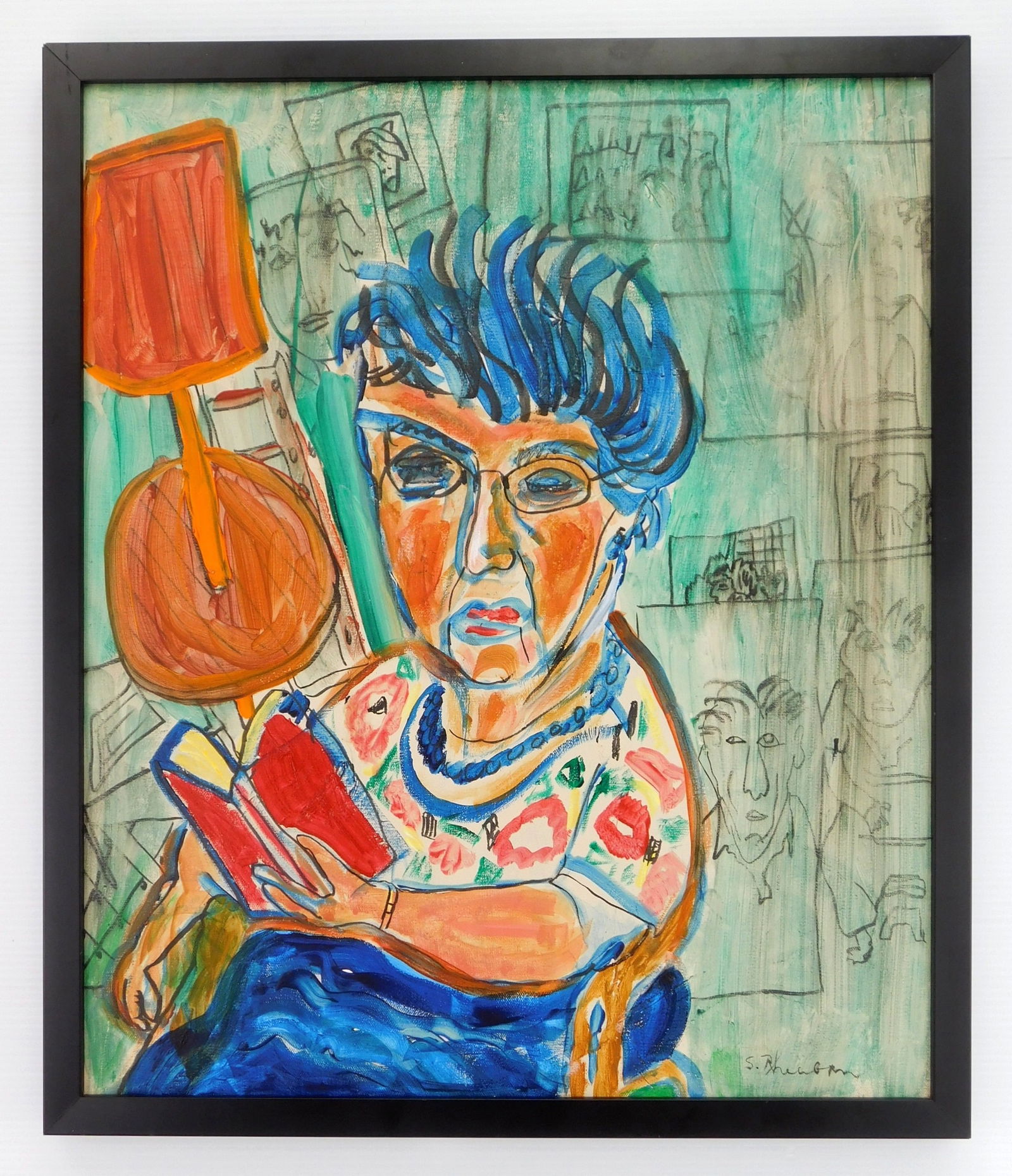 Sid Rheuban acrylic (1 of 4)