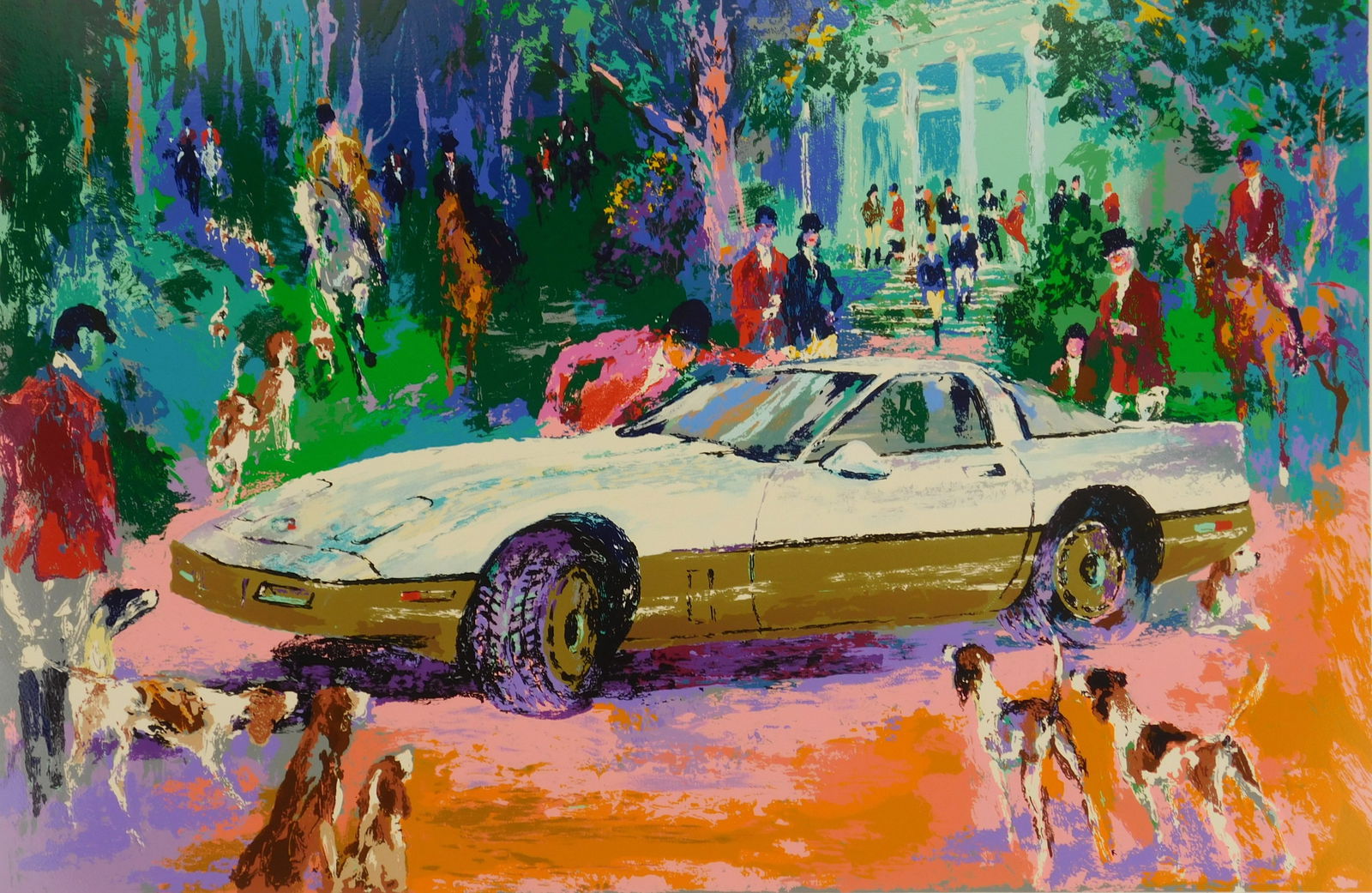 Le Roy Neiman silkscreen (1 of 4)